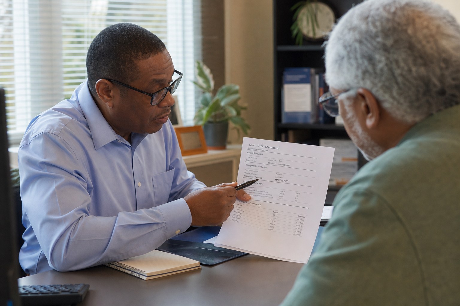 Illustration for Carrying a 401(k) Loan Into Retirement? Here's the Payoff Order