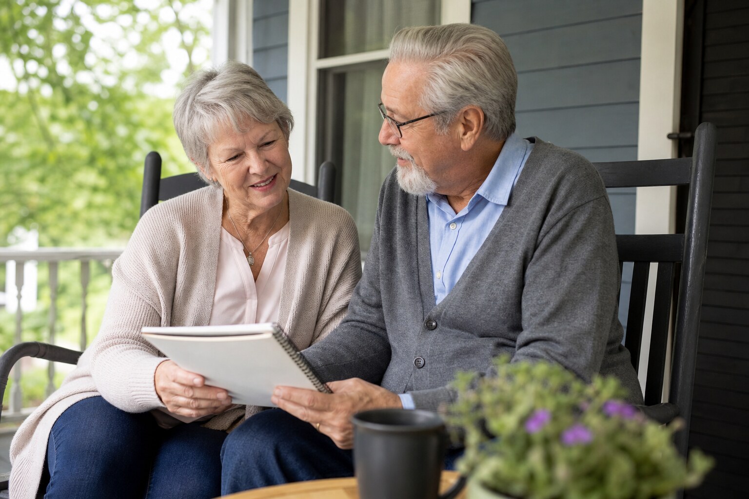 Illustration for Do You and Your Partner Want the Same Kind of Retirement?